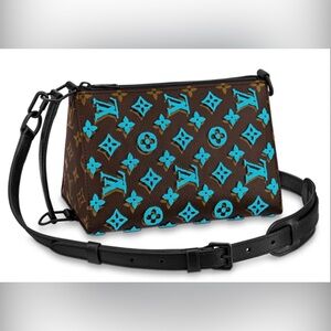 🚫SOLD🚫Louis Vuitton triangular tufted crossbody bag